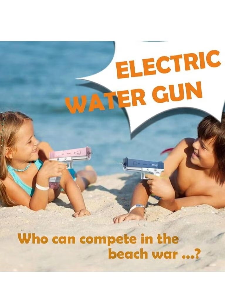 Glock Water Gun Toy for Kids,Electric Succession with Double Magazine Children's Water Play Toy,Fighting Toy Water Gun - Image 4